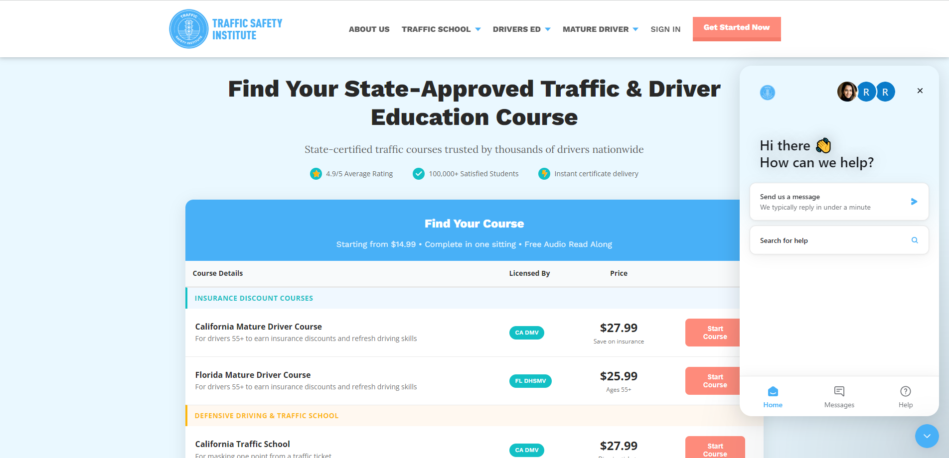 Traffic Safety Institute WP